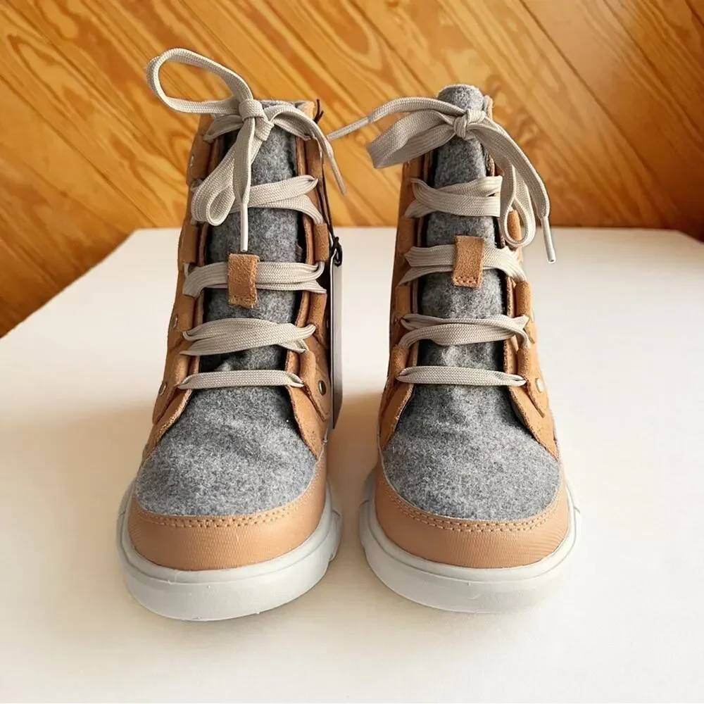 SOREL Explorer II Next Joan Boot Waterproof Tawny Buff Moonstone